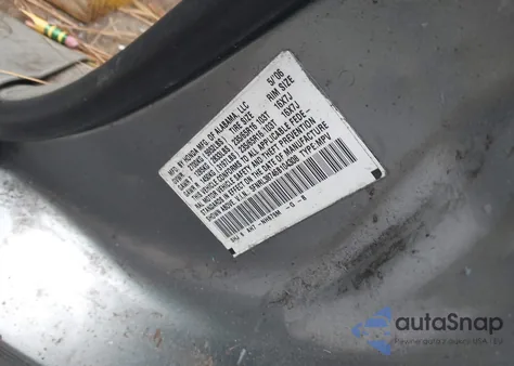 2006 Honda Odyssey Ex-L z USA, uszkodzony, nr VIN 5FNRL38746B104308